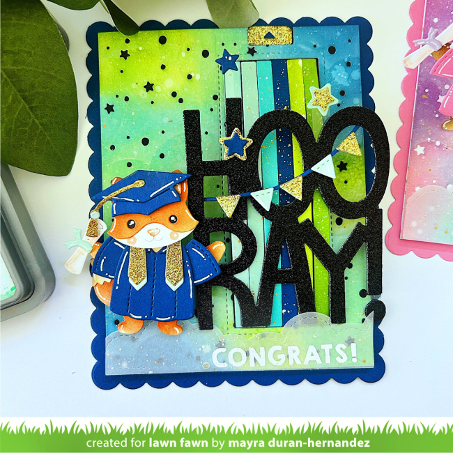 grad card creator Congrats Grad, Graduation Themed DIY Making Kit, graduation craft  Crop-A-Latte Make a graduation card with