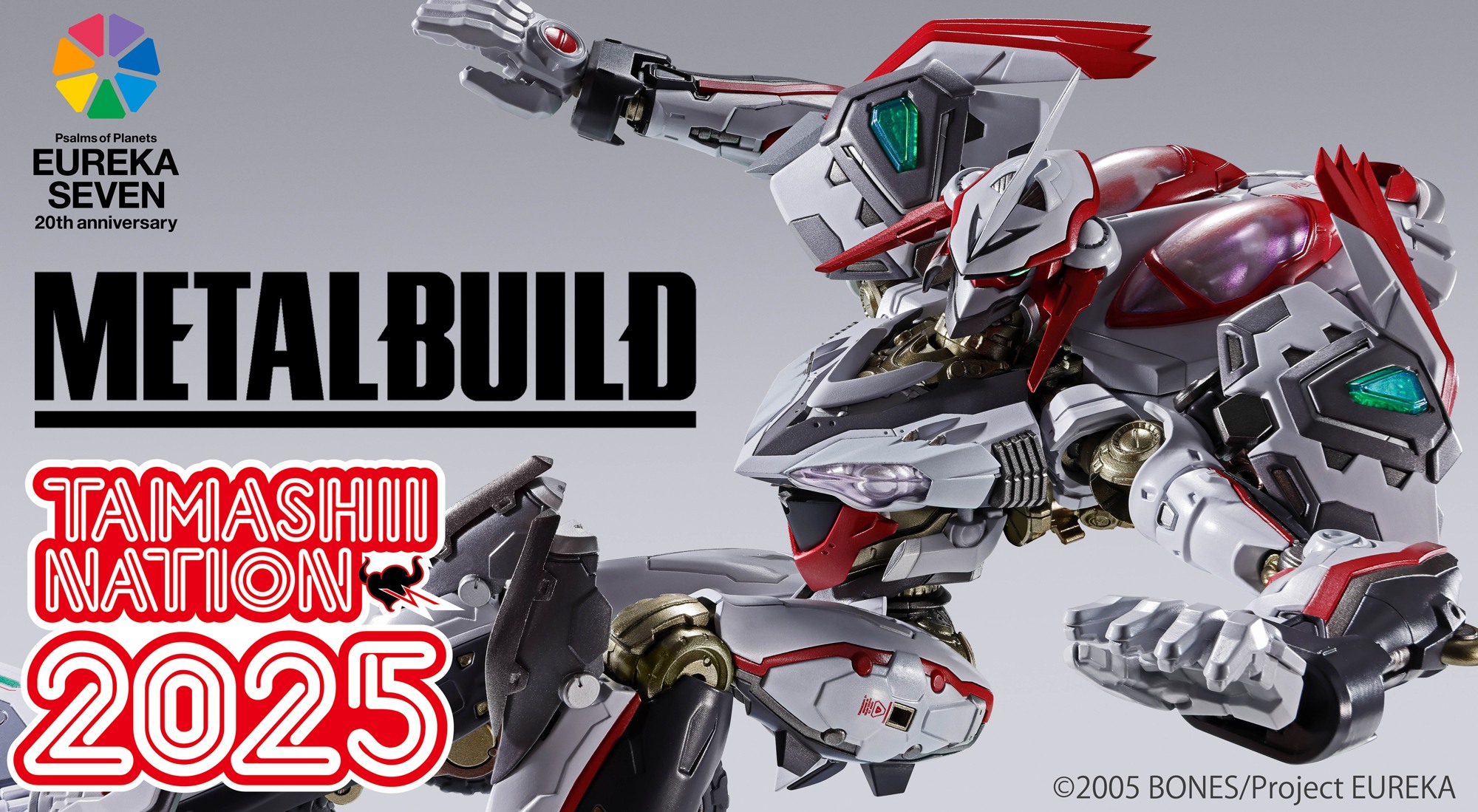 News #Figure #EurekaSeven] Bandai - Metal Build - LFO Nirvash 