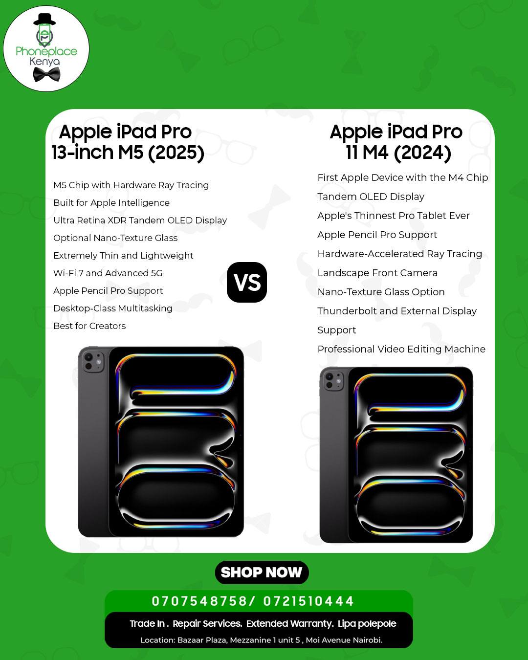 Apple M4 Chip (iPad Pro 2024) vs Apple M5 Chip (iPad Pro 2025/2026