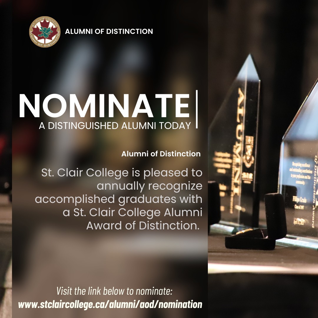 St. - Nominations are now open for the 2026 Alumni of Distinction ...