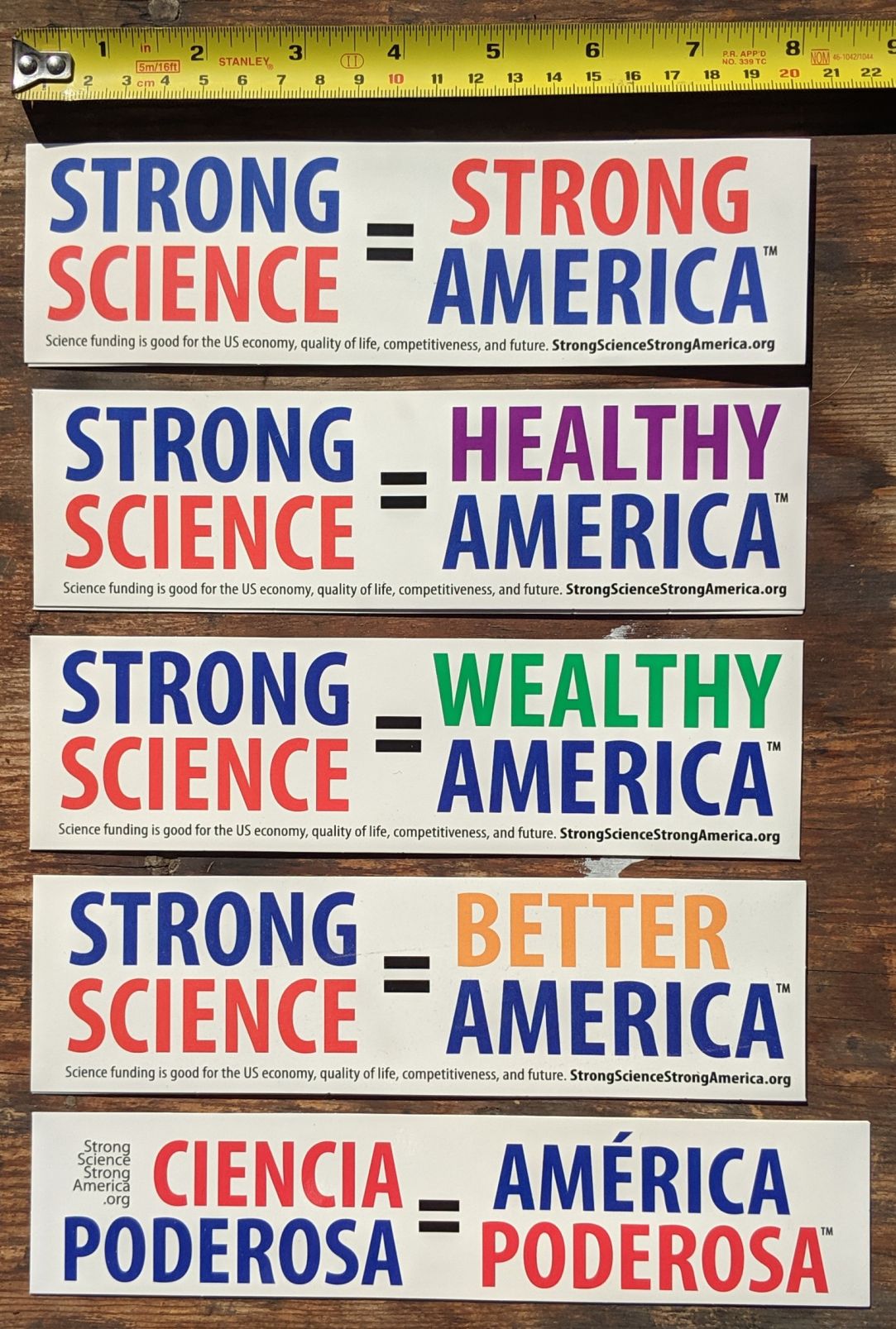 Strong Science = Strong America