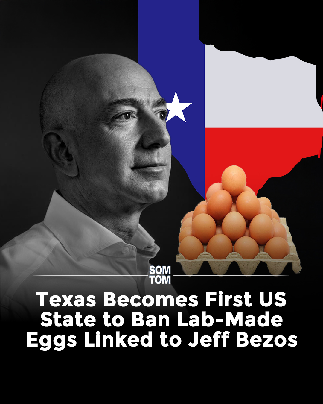 SOMTOM - Real eggs only. That's the new law. Texas just blocked the ...