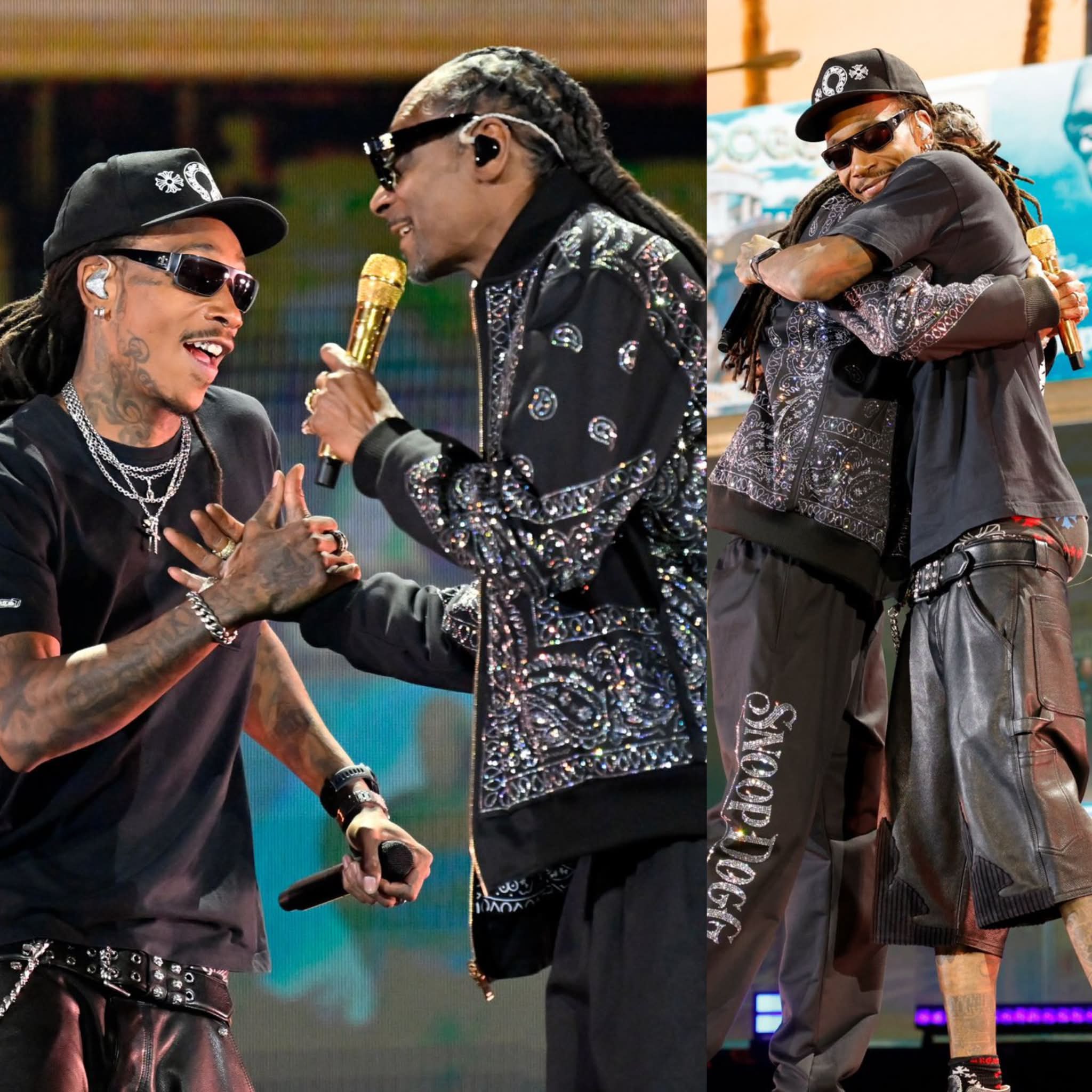 コレクション Snoop Dogg & Wiz Khalifa Snoop Dogg & Wiz Khalifa linked up at the iHeartRadio Music Festival