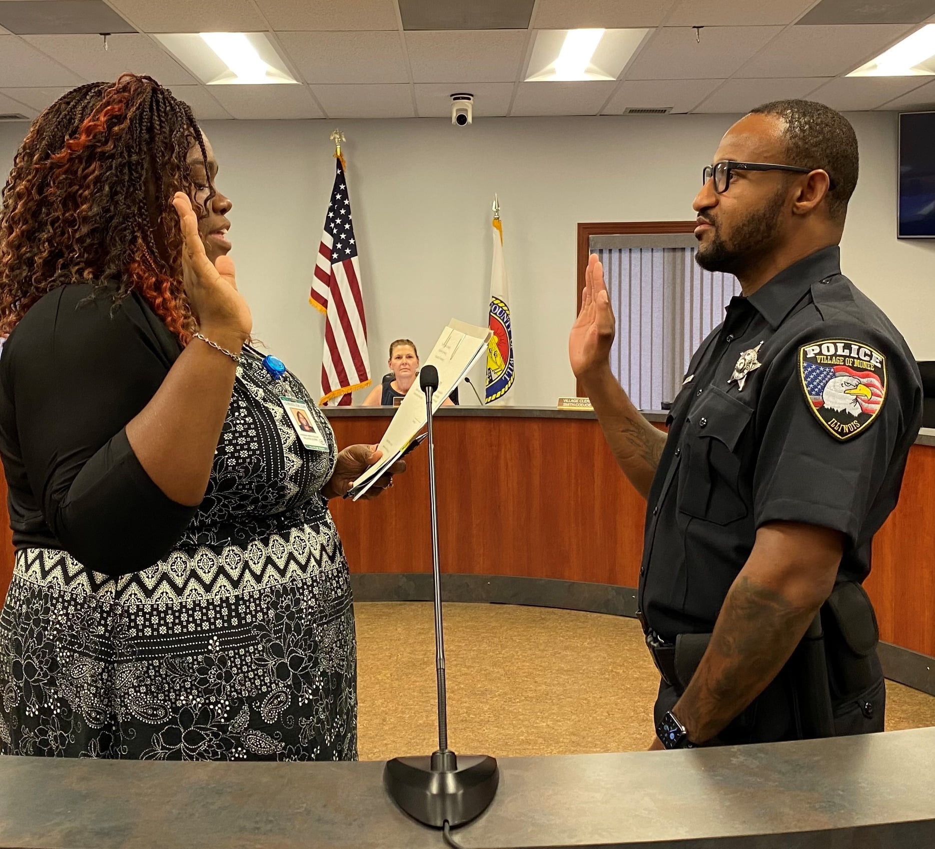 Village of Monee Police Department - MPD welcomes Chicago native, Kenan ...