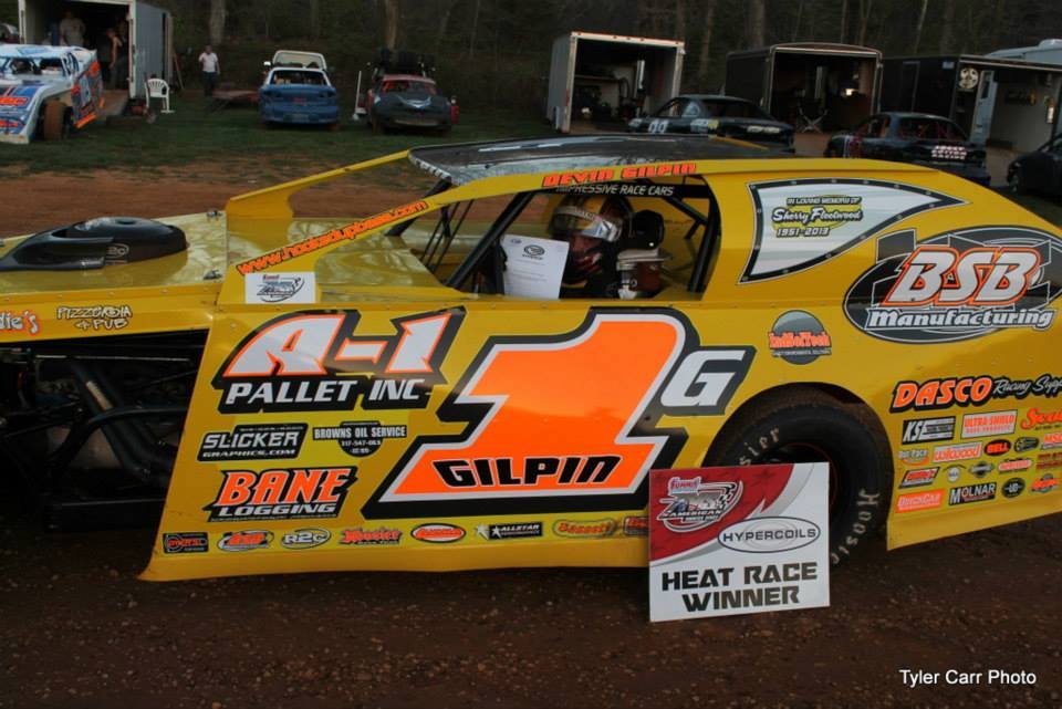 The Dirt - Devin Gilpin at Bloomington Speedway on April 25, 2014 ...