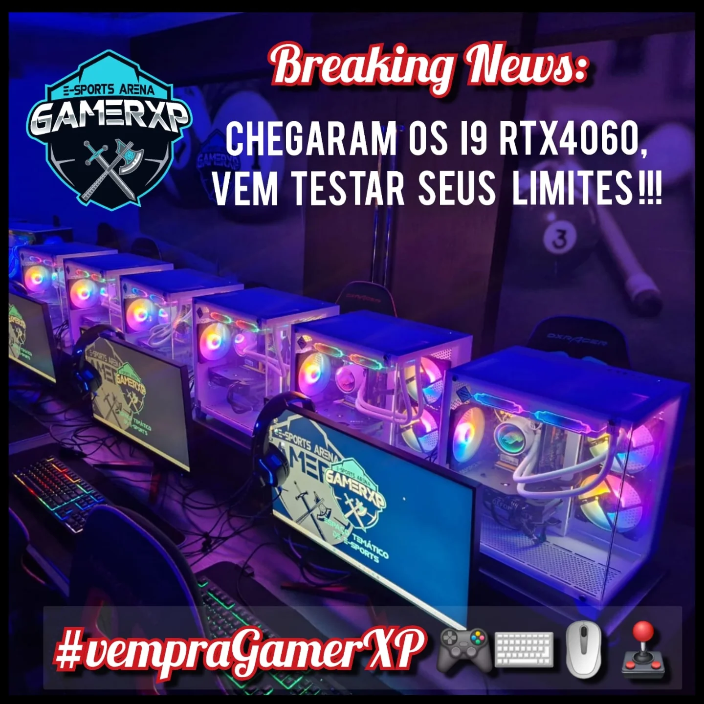 GamerXP Arena - *🆕 Partiu Gameplay com amigo/a e Promo... | Facebook