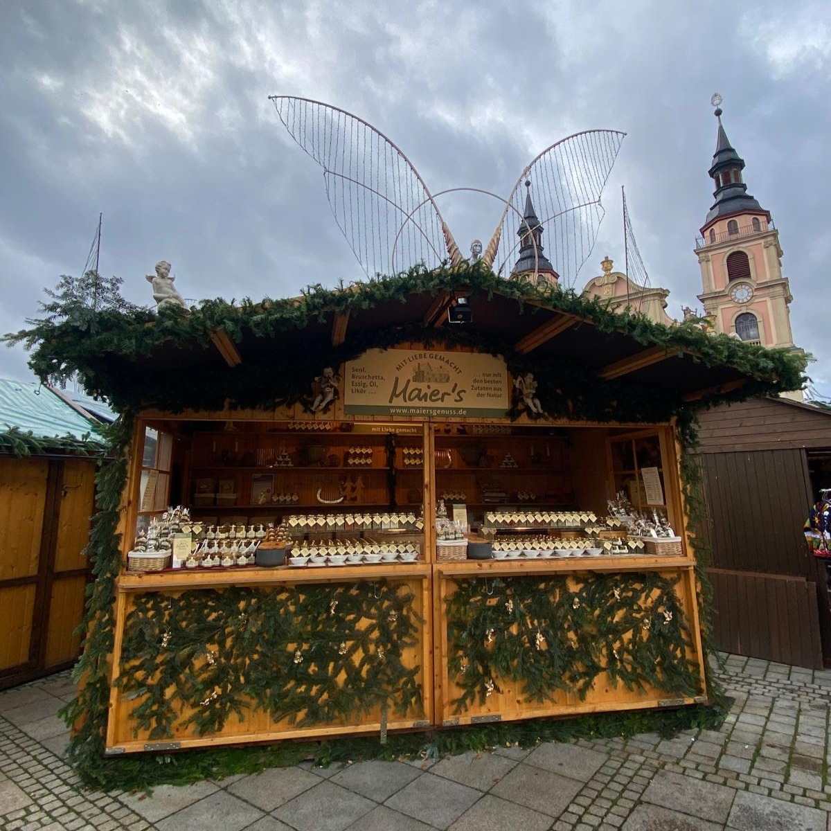 Maiersgenuss - Ab heute sind wir auf dem Weihnachtsmarkt in Ludwigsburg ...
