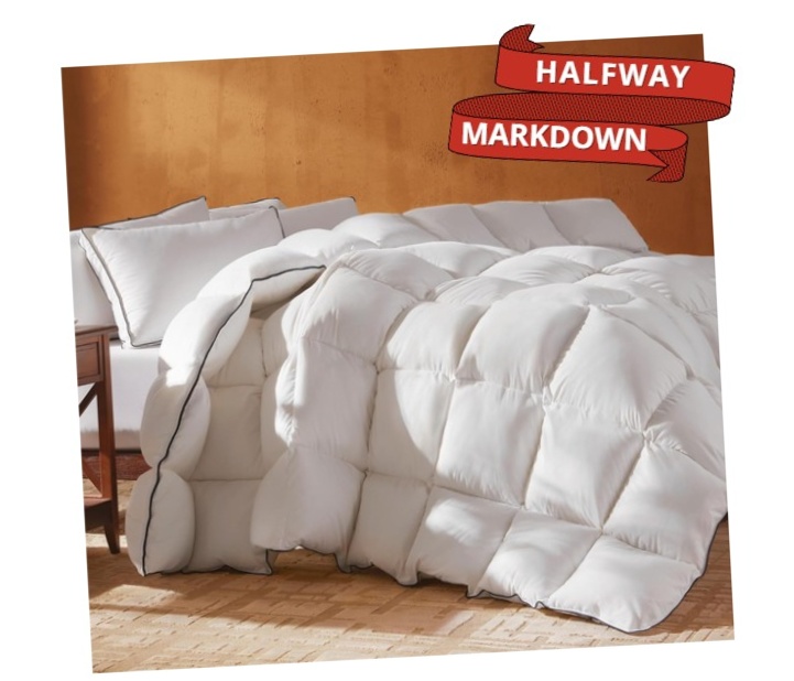 Hotel grand white goose down comforters at Costco