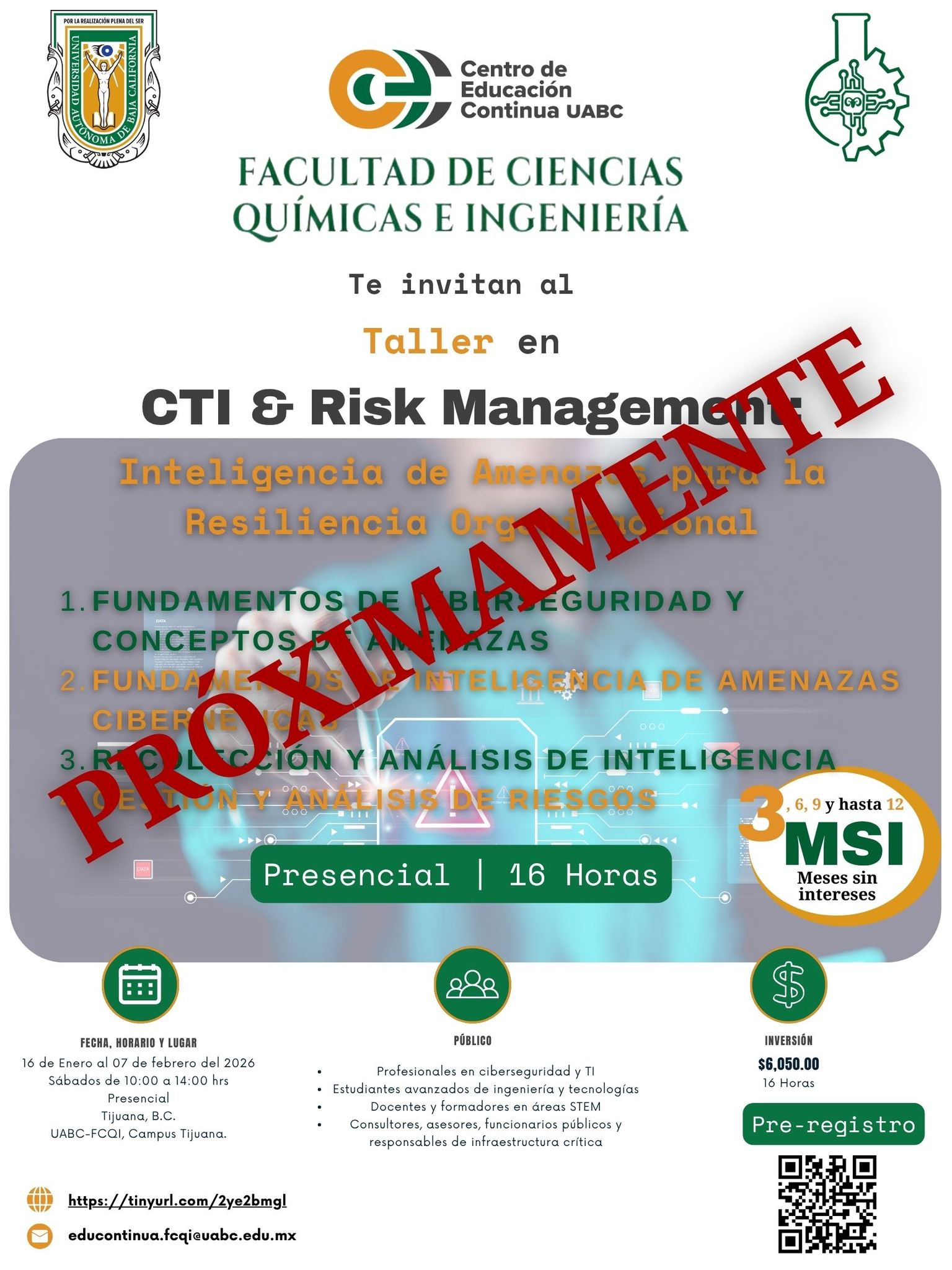 Facultad - La Facultad de Ciencias Químicas e Ingeniería, a través del ...