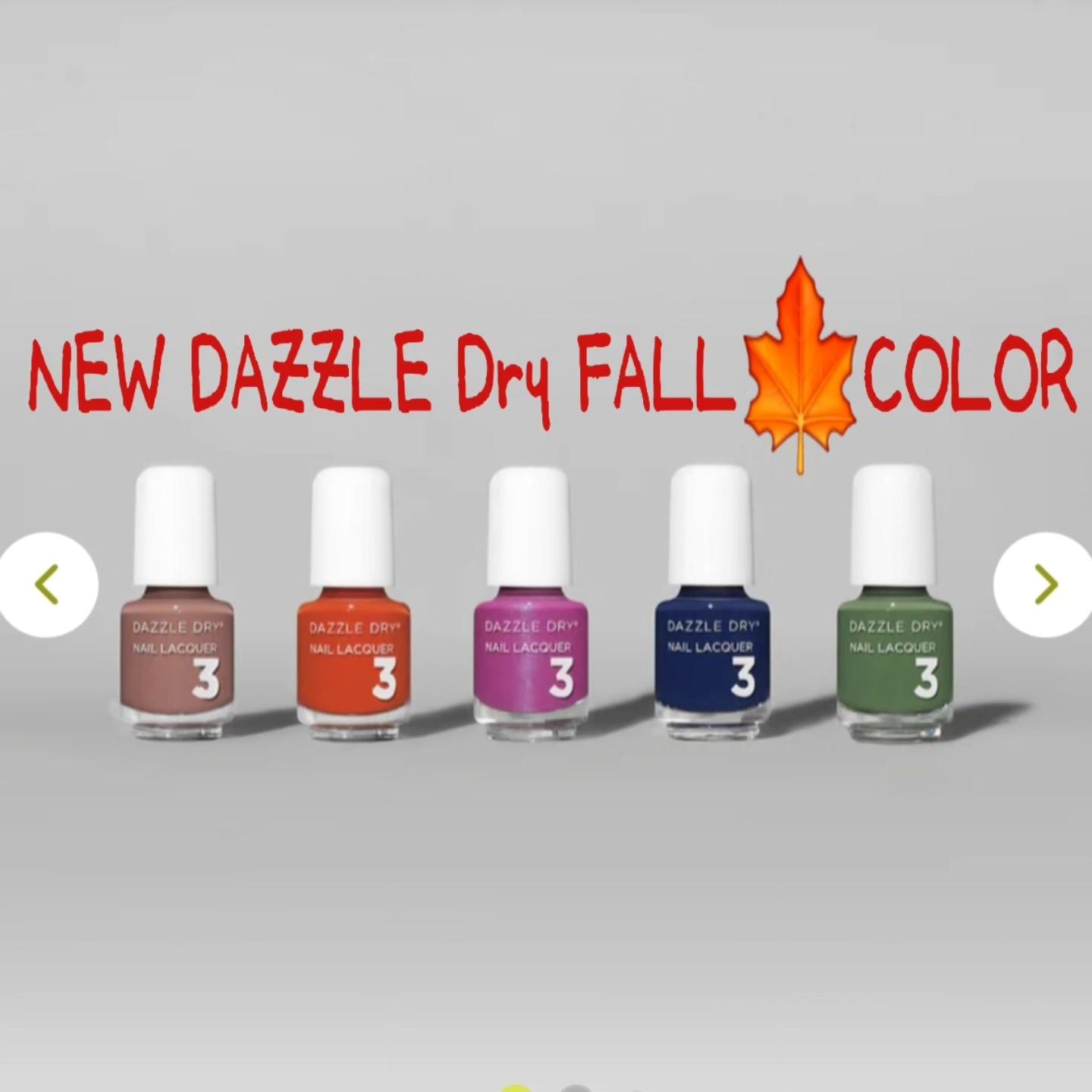 2025 DAZZLE Dry NEW 🍁 FALL COLOR!!... - Pala Nails and Spa | Facebook