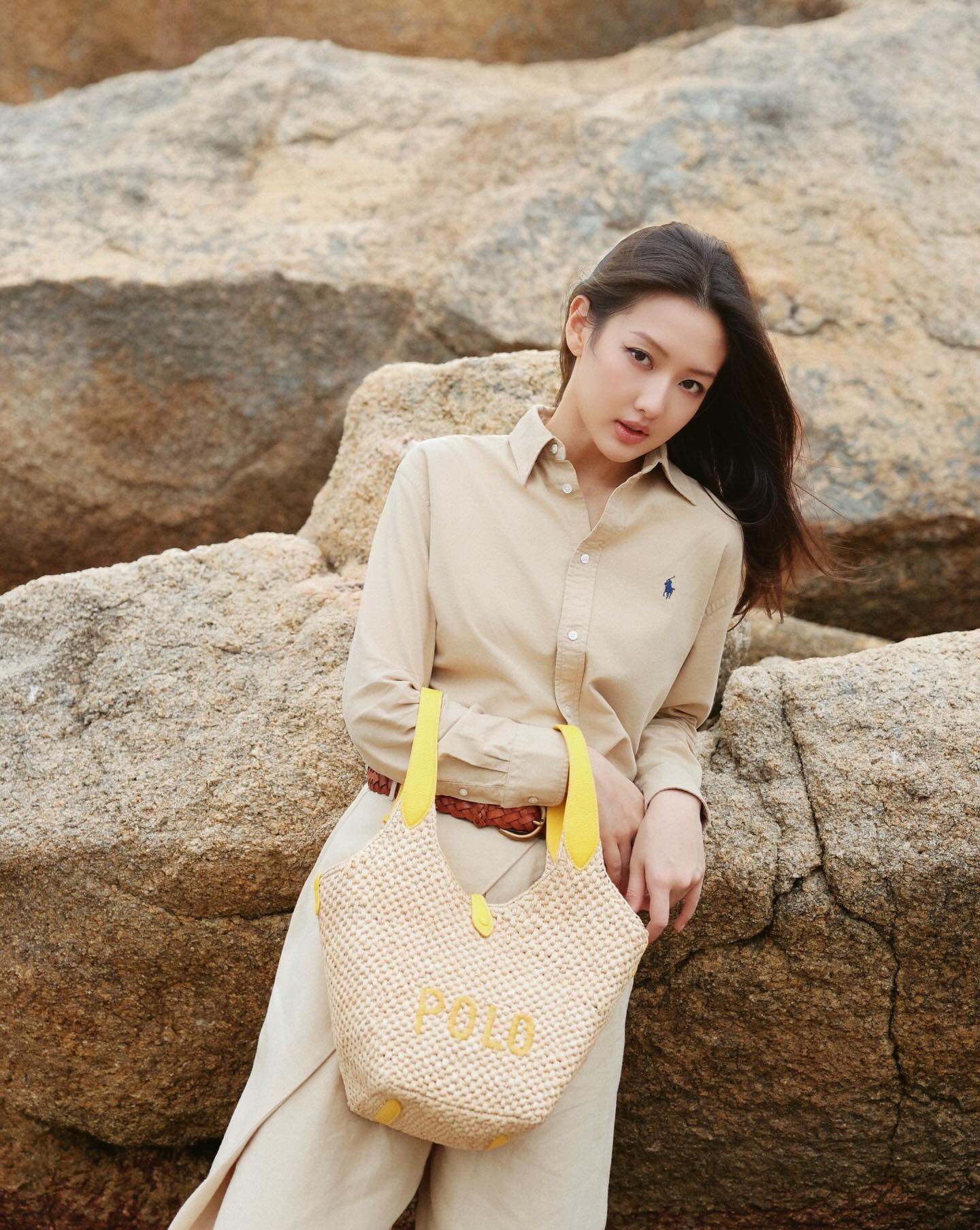 centralcee wears our Polo Ralph Lauren Classic Pop Over Hoodie