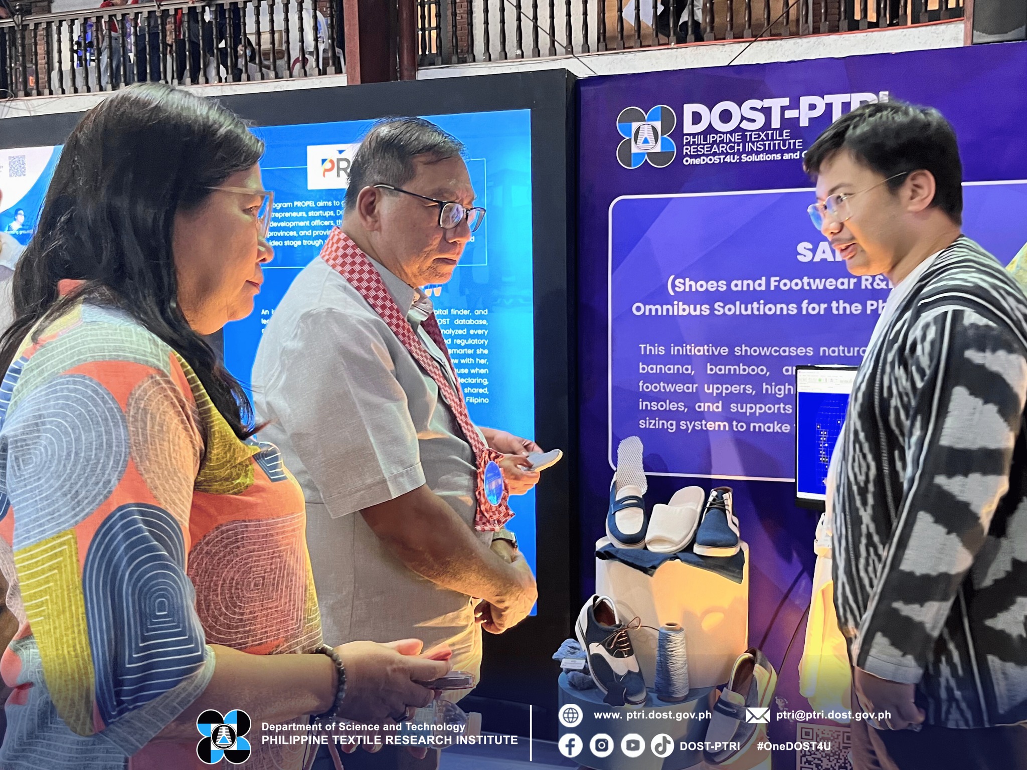 DOST - PTRI - 𝐃𝐎𝐒𝐓-𝐏𝐓𝐑𝐈 𝐬𝐡𝐨𝐰𝐜𝐚𝐬𝐞𝐬 𝐬𝐜𝐢𝐞𝐧𝐜𝐞-𝐝𝐫𝐢𝐯𝐞𝐧 𝐭𝐞𝐱𝐭𝐢𝐥𝐞... | Facebook