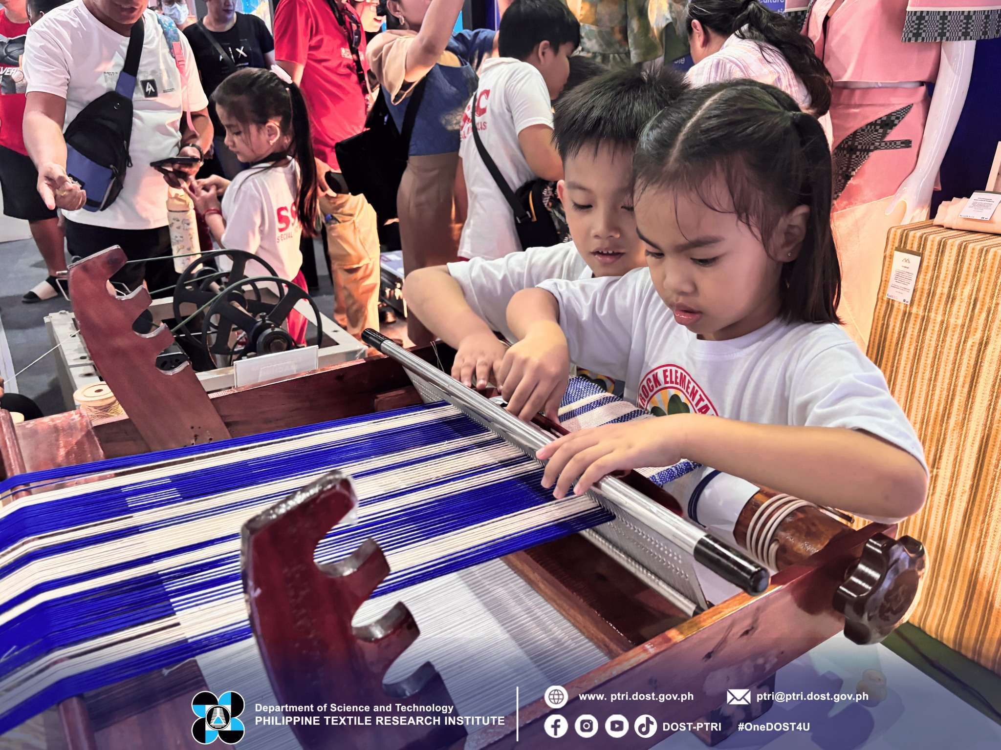 DOST - PTRI - 𝐃𝐎𝐒𝐓-𝐏𝐓𝐑𝐈 𝐬𝐡𝐨𝐰𝐜𝐚𝐬𝐞𝐬 𝐬𝐜𝐢𝐞𝐧𝐜𝐞-𝐝𝐫𝐢𝐯𝐞𝐧 𝐭𝐞𝐱𝐭𝐢𝐥𝐞... | Facebook