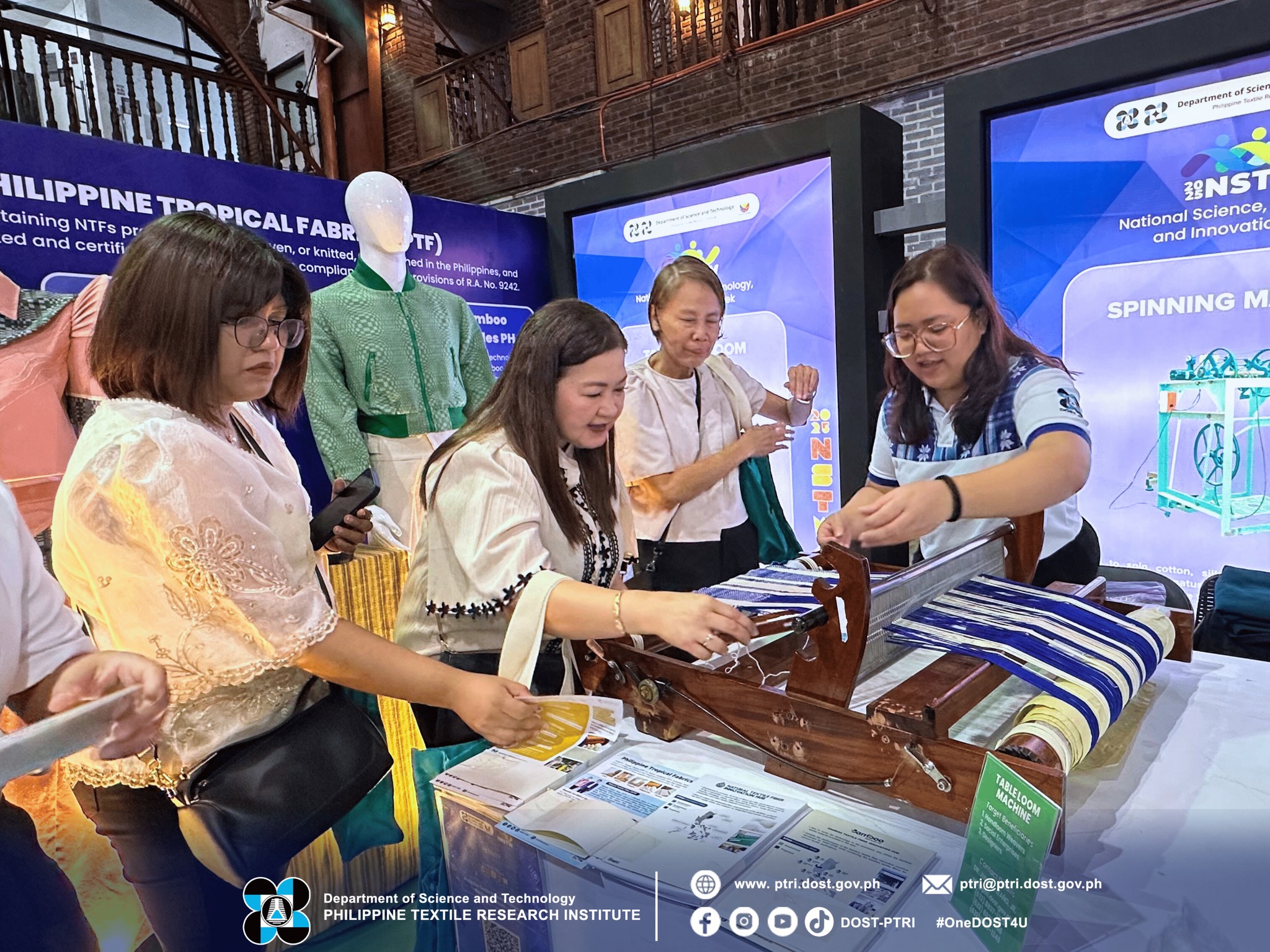 DOST - PTRI - 𝐃𝐎𝐒𝐓-𝐏𝐓𝐑𝐈 𝐬𝐡𝐨𝐰𝐜𝐚𝐬𝐞𝐬 𝐬𝐜𝐢𝐞𝐧𝐜𝐞-𝐝𝐫𝐢𝐯𝐞𝐧 𝐭𝐞𝐱𝐭𝐢𝐥𝐞... | Facebook