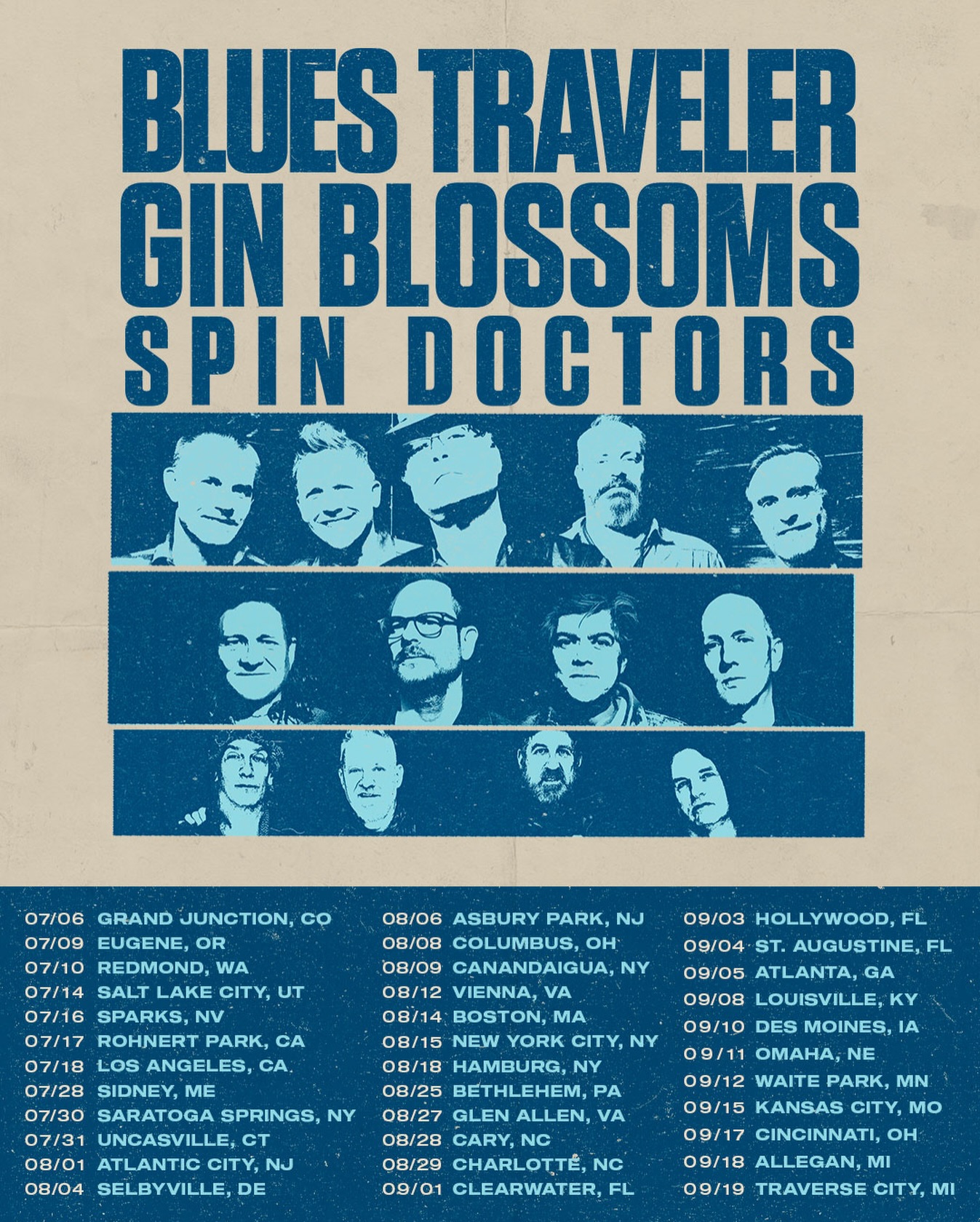 ? HAMBURG, NEW YORK ? BLUES TRAVELER + GIN BLOSSOMS + SPIN 