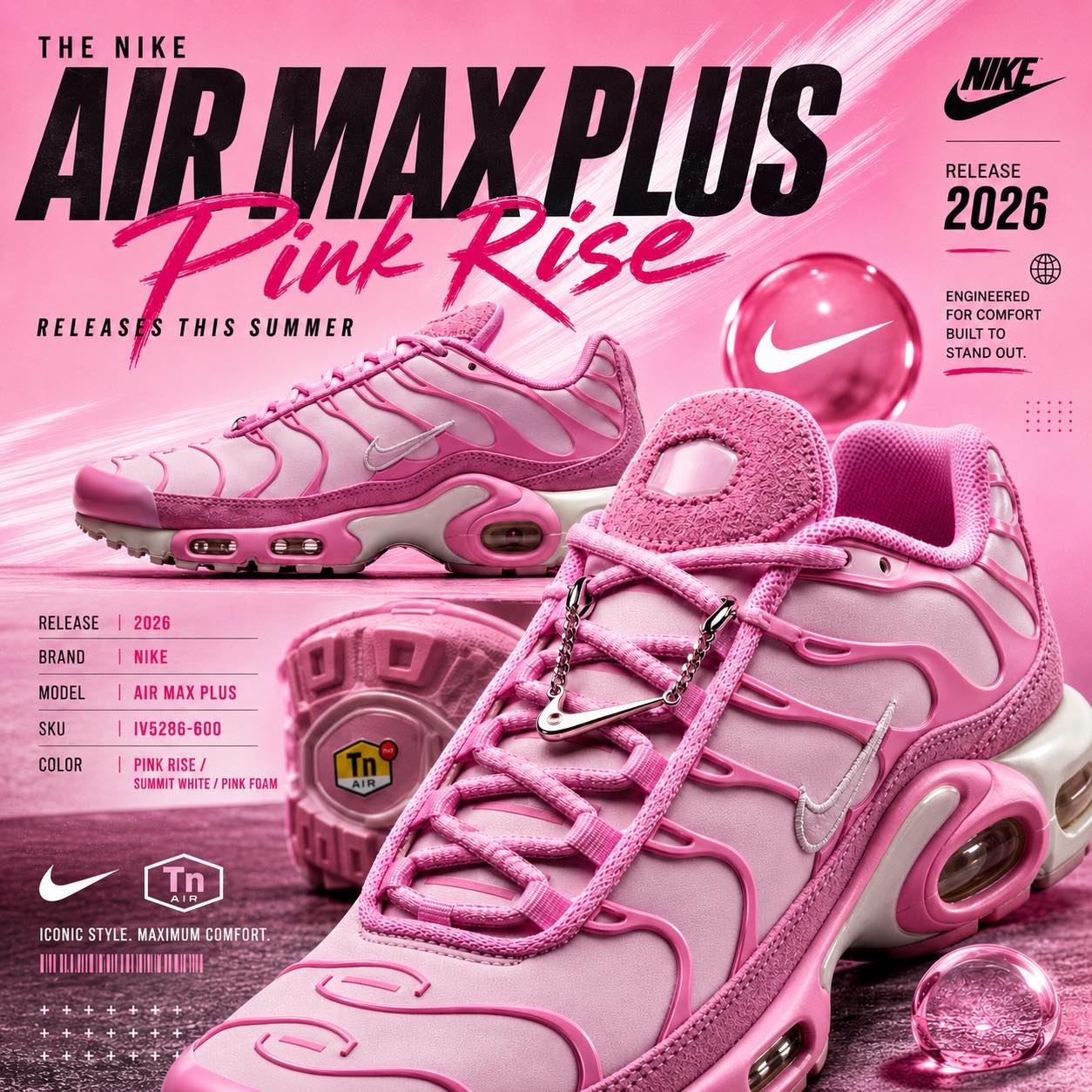 Pink sportscene nike air max plus 海外限定 お取り寄せ商品 NIKE AIR MAX PLUS CITY SPECIAL ATL WOMEN S ナイキ エア マックス プラス シティスペシャル アトランタ ウィメンズ DH0155-600 メンズ レディース 人気 おしゃれ RAISE