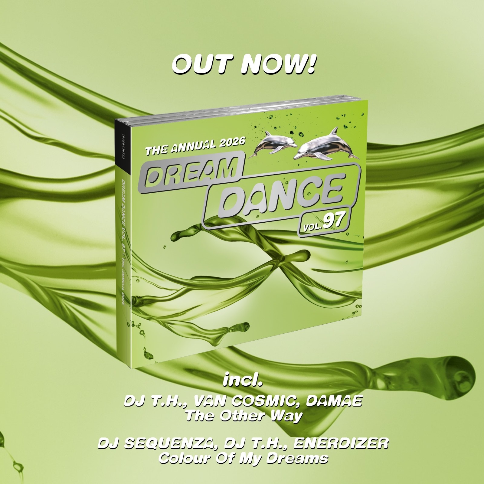 Out now the new Dream Dance Vol. 97 CD Compilation from Sony Music