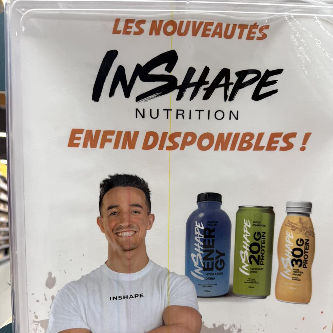 Super U Passy - 💪 Les nouveautés INSHAPE NUTRITION sont... | Facebook