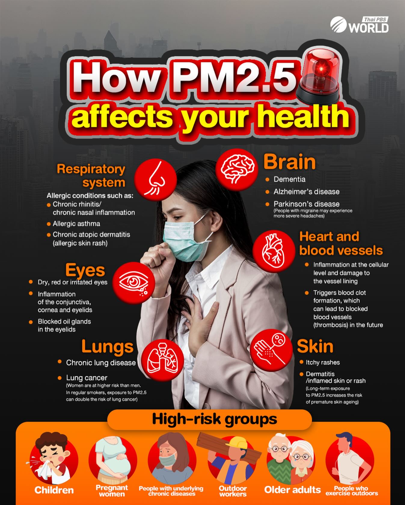 Thai - PM2.5 pollution is back. So, what should we know? These tiny ...