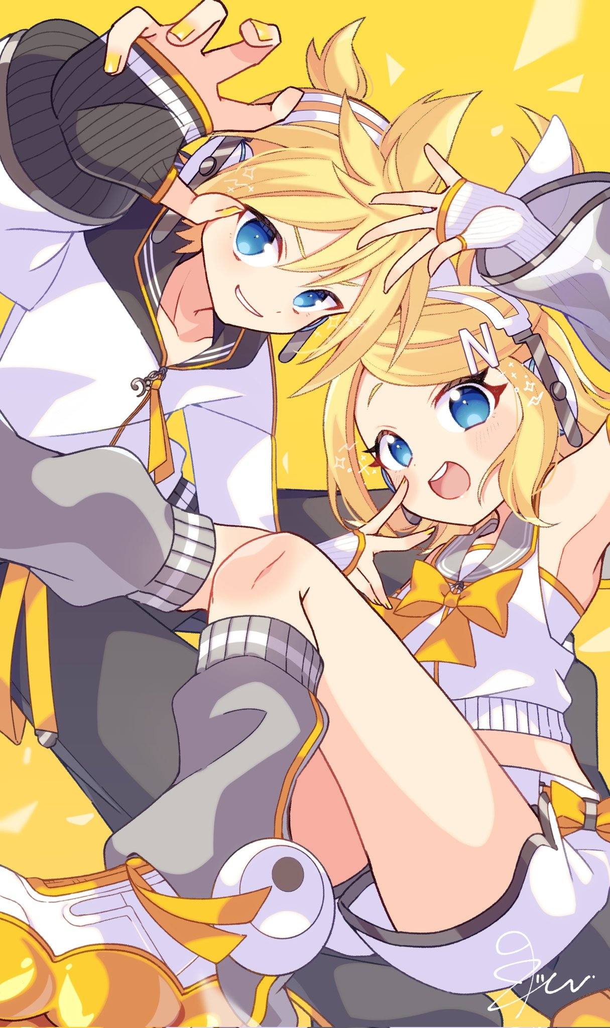 Kagamine - Happy 18th Anniversary to Kagamine Rin & Len