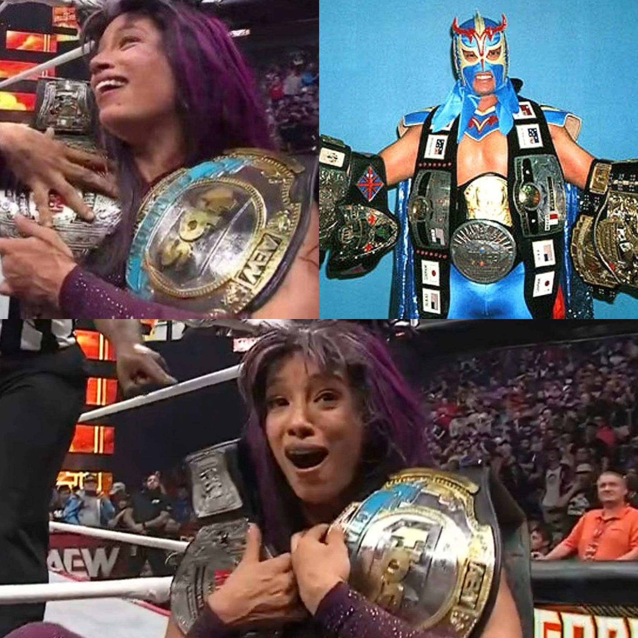 The Ringside - BREAKING: Mercedes Mone’ defeats Mina Shriakawa to win ...