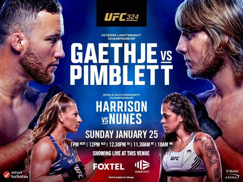 Port - UFC kicks off 2026 with a bang, as Justin Gaethje faces Paddy ...