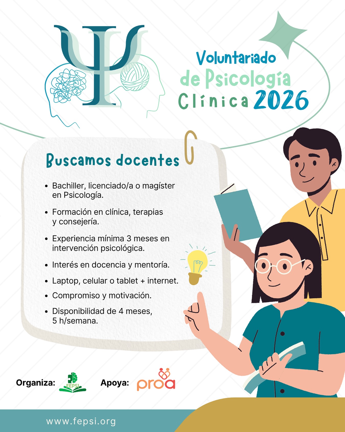 Federación... - Federación internacional de psicología - FEPSI