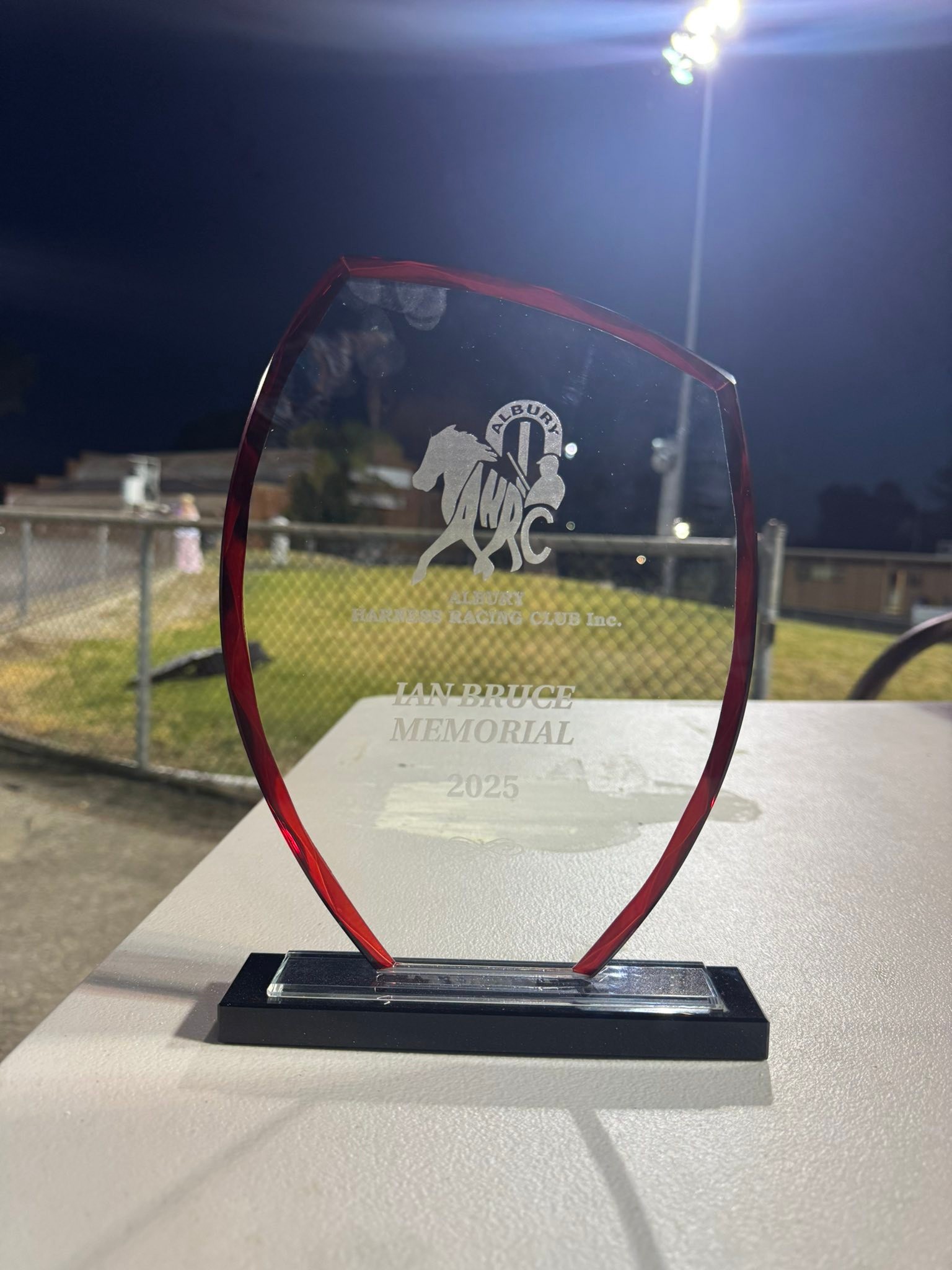 The Ian Bruce Memorial goes... - Albury Harness Racing Club | Facebook