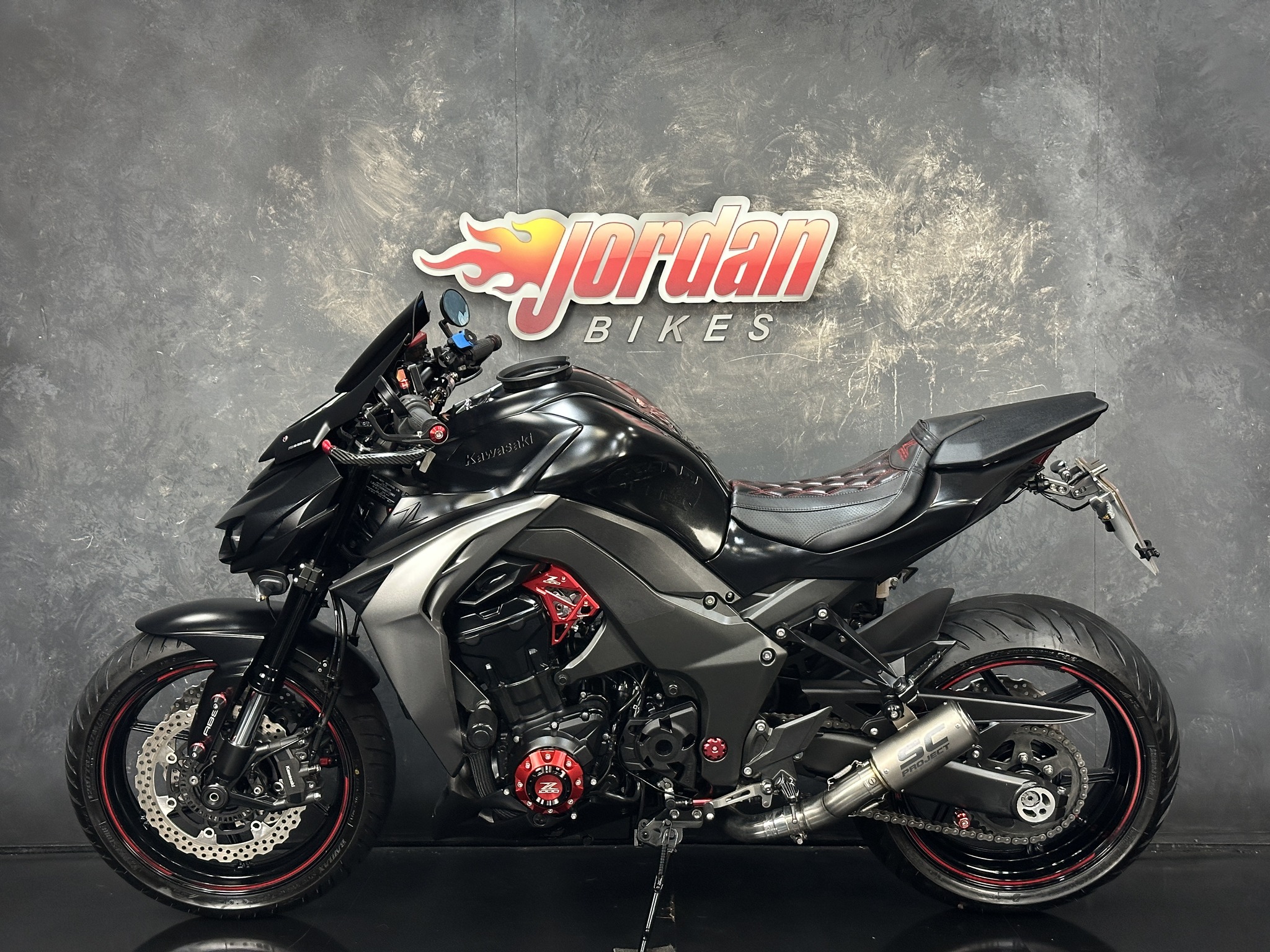 2014 Kawasaki Z1000 for sale with accessories