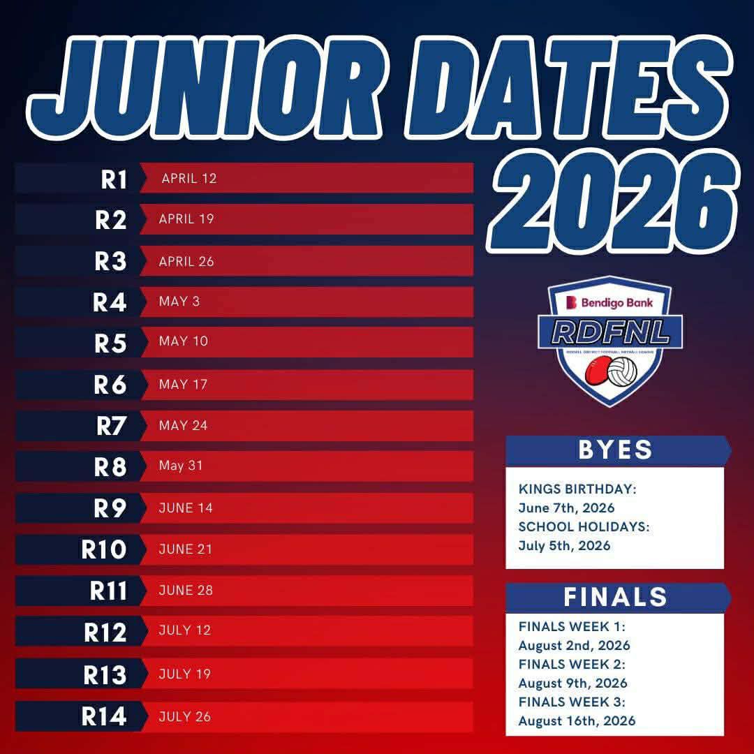 Romsey - Dates are set for the 2026 RDFNL Junior competition! Register ...