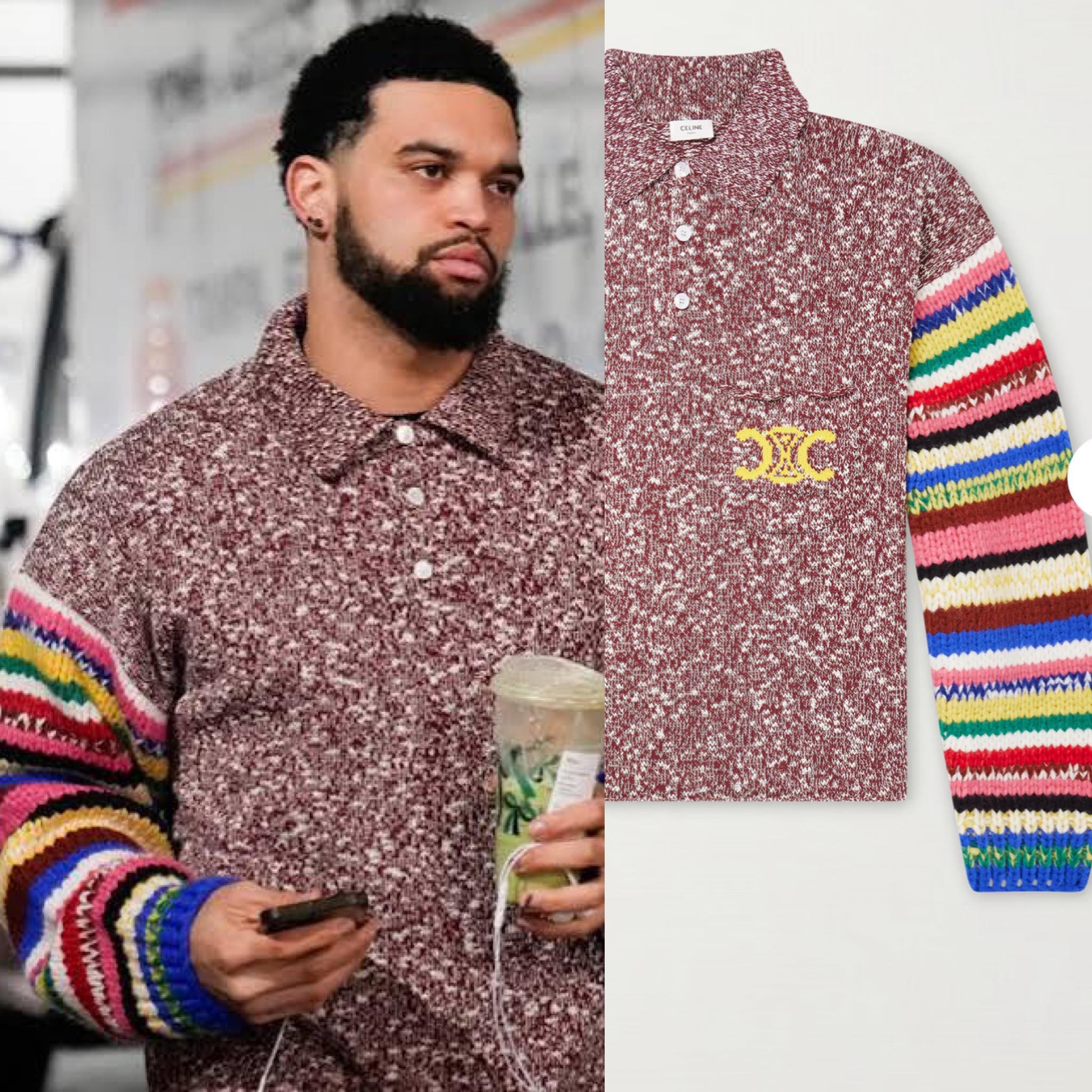 Personally - I like the CELINE alpaca sweater, looks cozy!! At