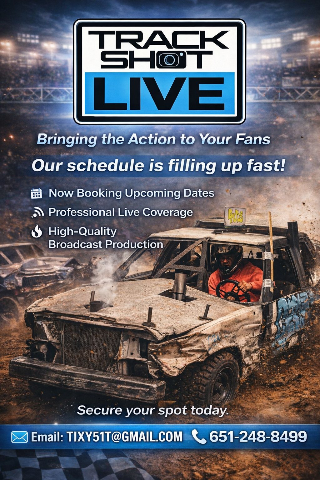 TRACK SHOT LIVE - ️Finalizing our 2026 Schedule if you... | Facebook
