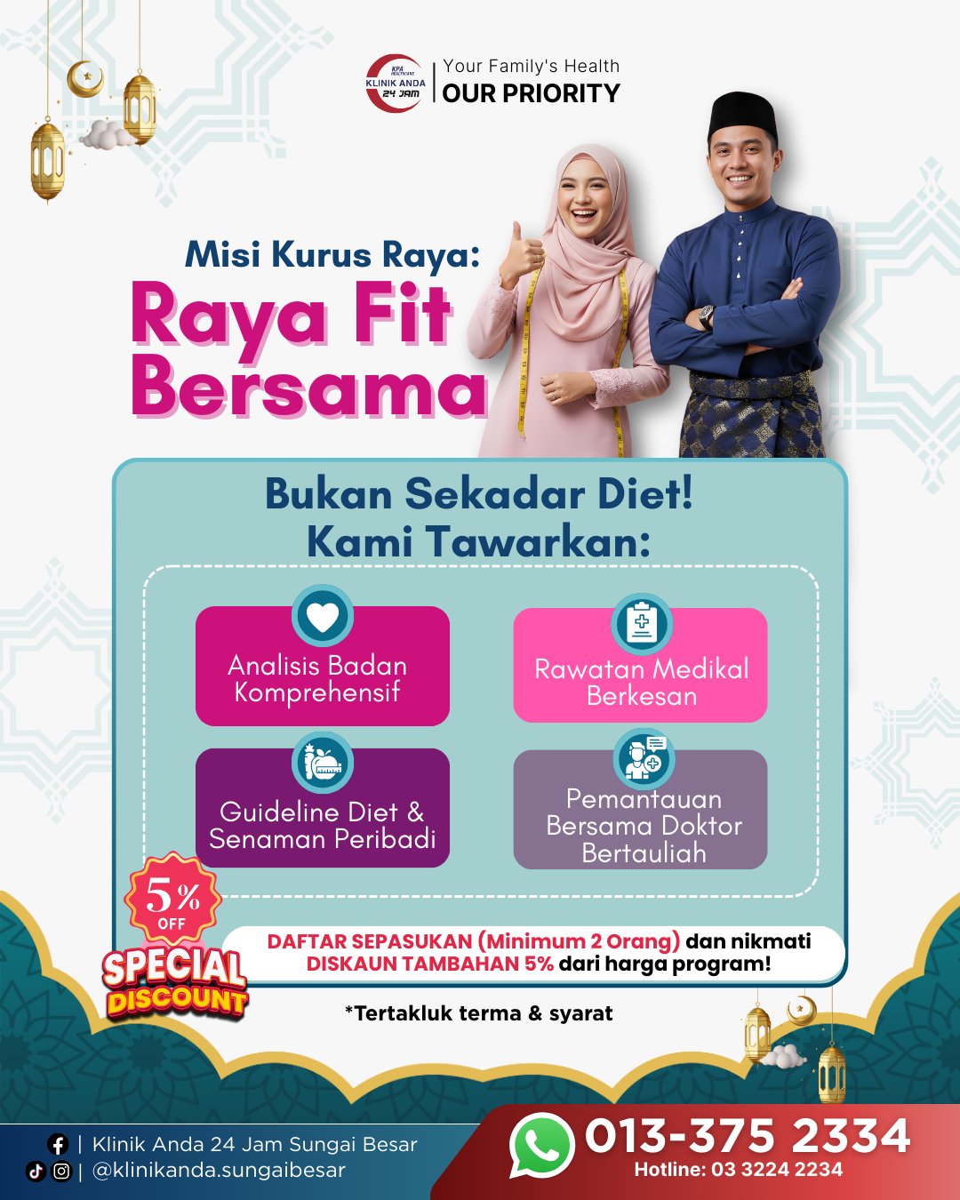 Klinik Anda 24 Jam... - Klinik Anda 24 Jam Sungai Besar