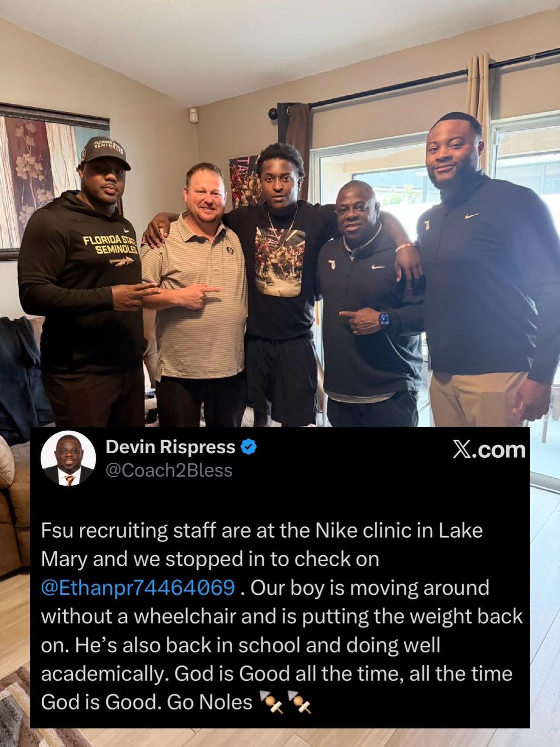 Chop Chat - Florida State Director of Recruiting, Devin... | Facebook