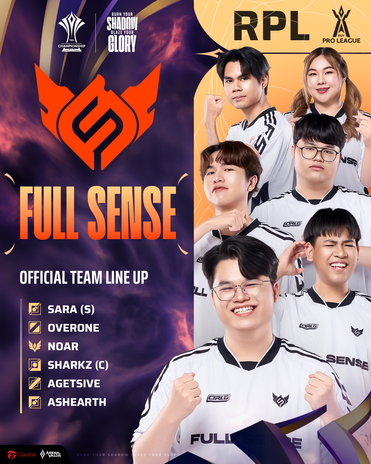 BLV - 💥 FULL SENSE - ĐỘI HÌNH CHÍNH THỨC TẠI AIC 2025 🔥 Hạt giống số 1 ...