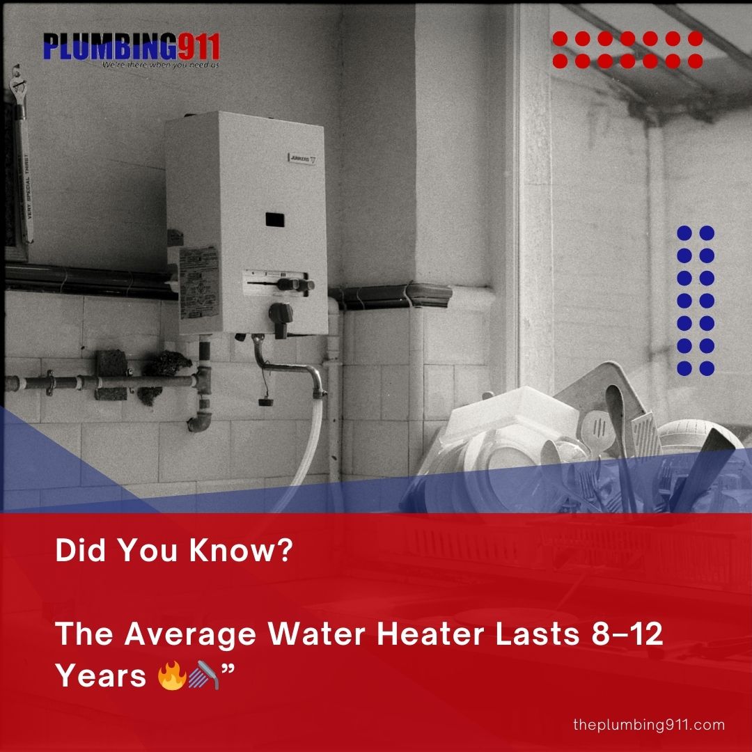 Plumbing - 🔥 Water Heater Facts You Might Not Know ️ The average water ...