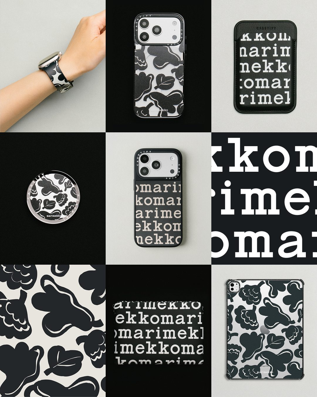 marimekko x @casetify is here 🌸🩵 Marimekko's signature Unikko