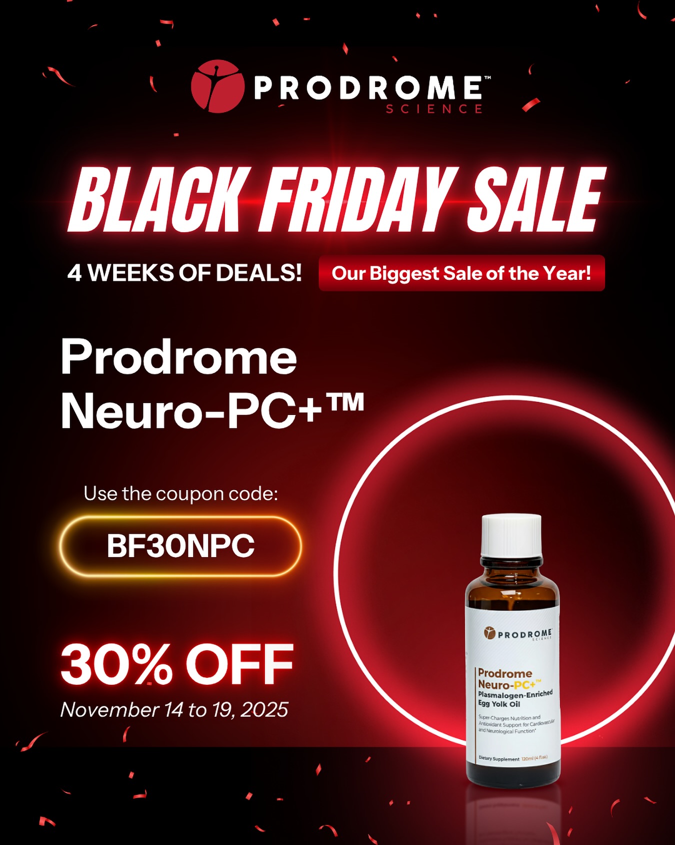 🔥 Black Friday is ON! Prodrome... - Prodrome Science | Facebook