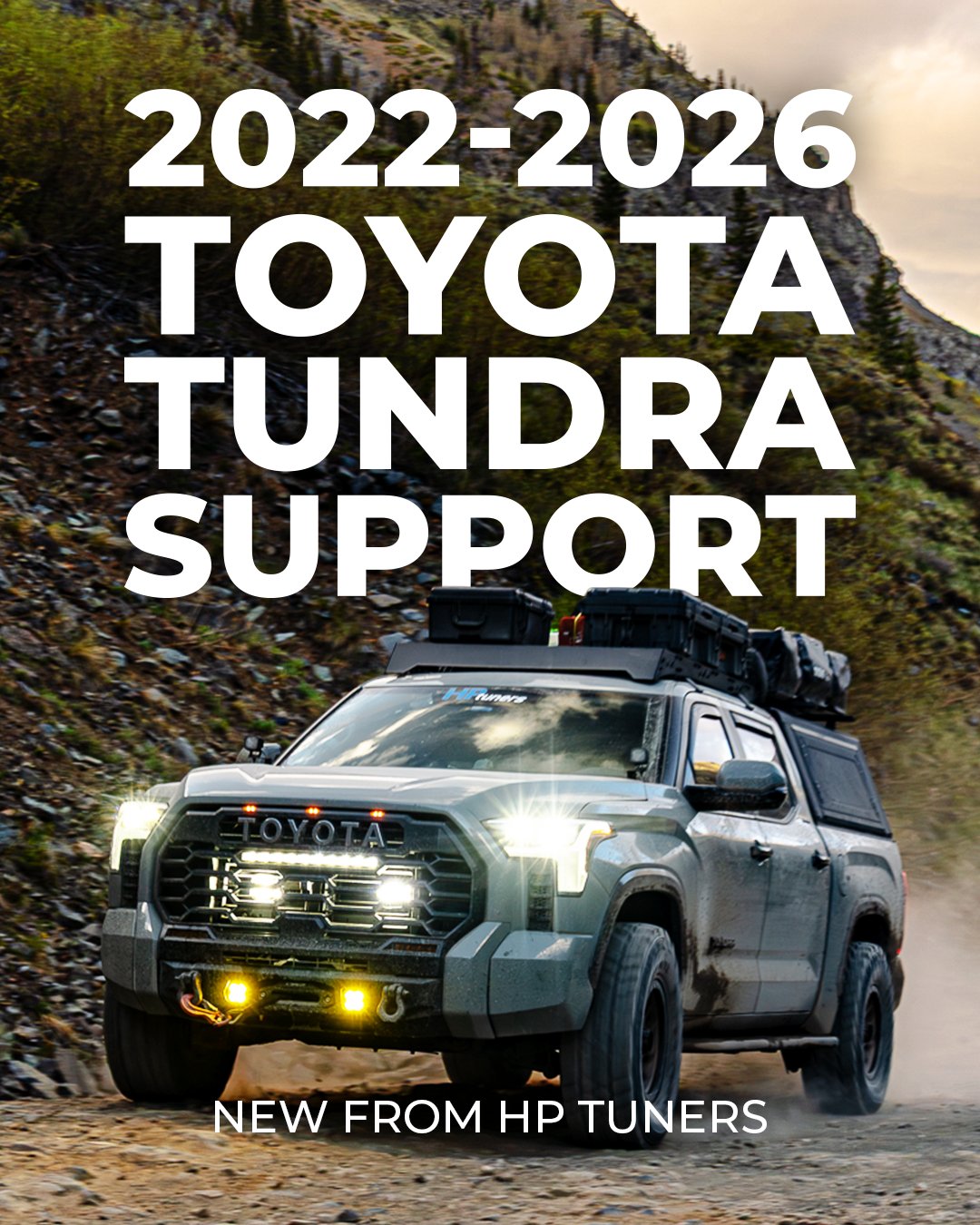 Modern Toyota Tundra tuning is here. HP Tuners now supports select