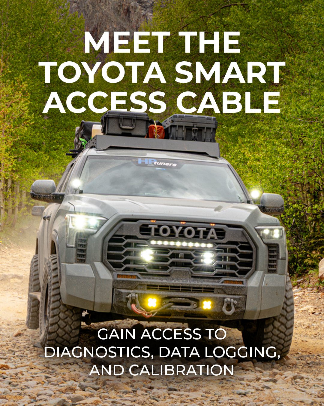 Modern Toyota Tundra tuning is here. HP Tuners now supports select