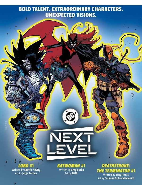Free Comic Book Day 2026: DC Next Level Sampler #1 From the bold