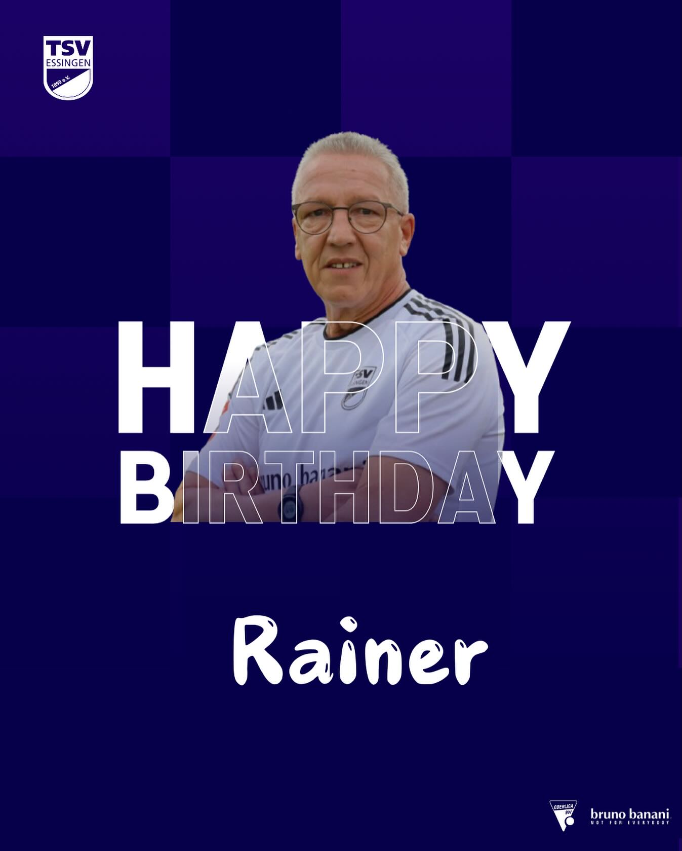 TSV - Happy Birthday Rainer 🥳 Wir wünschen unserem Betreuer und Mann ...