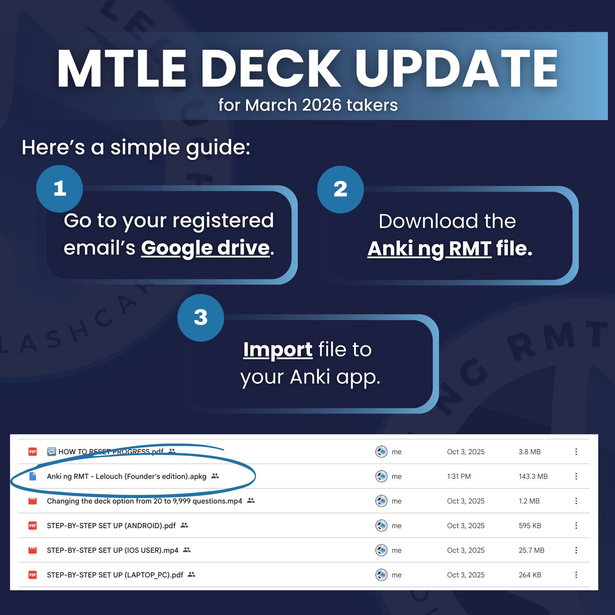 Anki ng RMT - 𝐀𝐭𝐭𝐞𝐧𝐭𝐢𝐨𝐧 𝐌𝐚𝐫𝐜𝐡 𝟐𝟎𝟐𝟔 𝐌𝐓𝐋𝐄 𝐓𝐚𝐤𝐞𝐫𝐬! Please... | Facebook