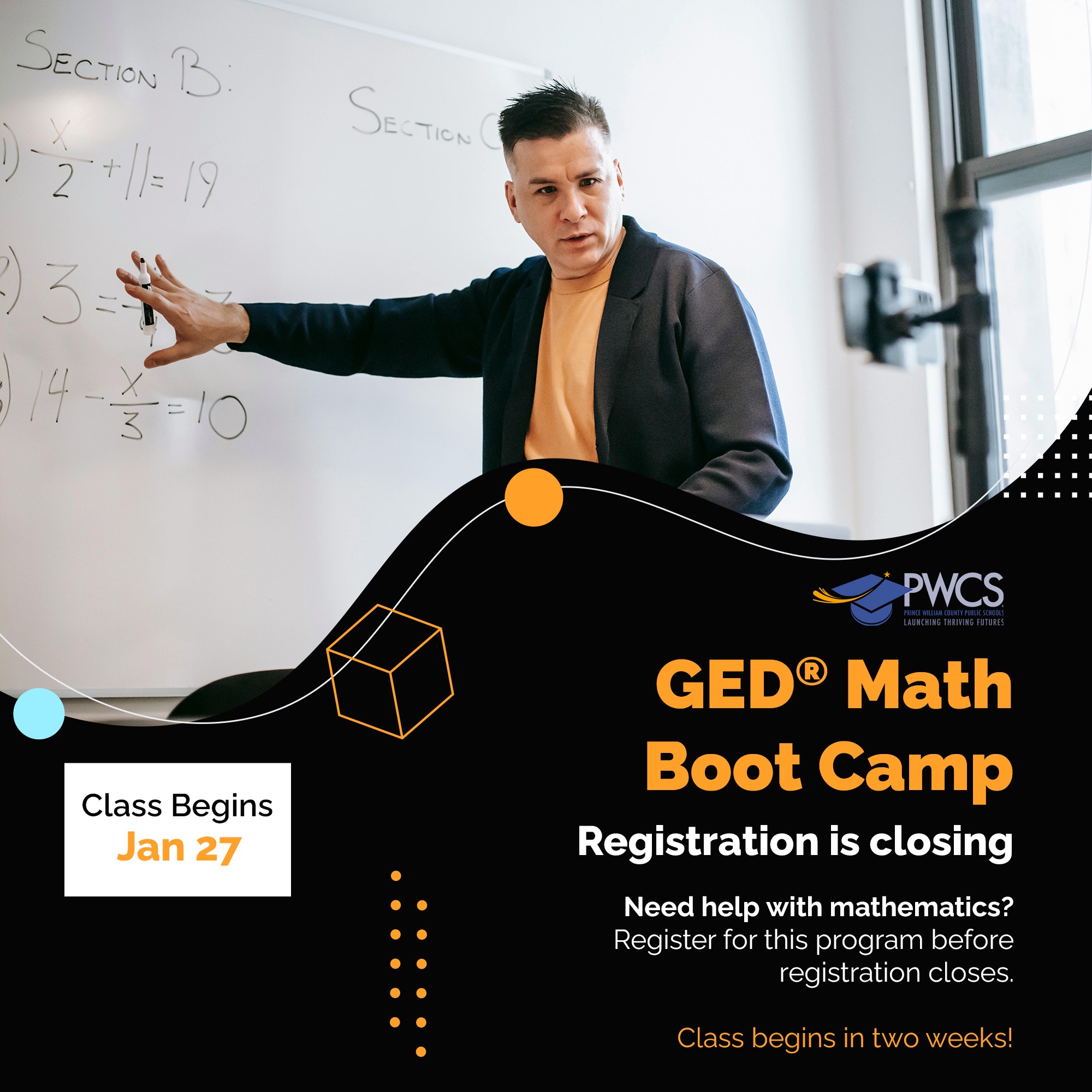 Adult - ⚠️ GED Math Boot Camp is closing soon! If you need help with ...