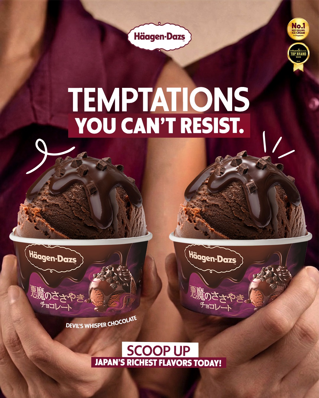 ⚠️ Chocolate lovers, this one's dangerous. Häagen-Dazs Devil's