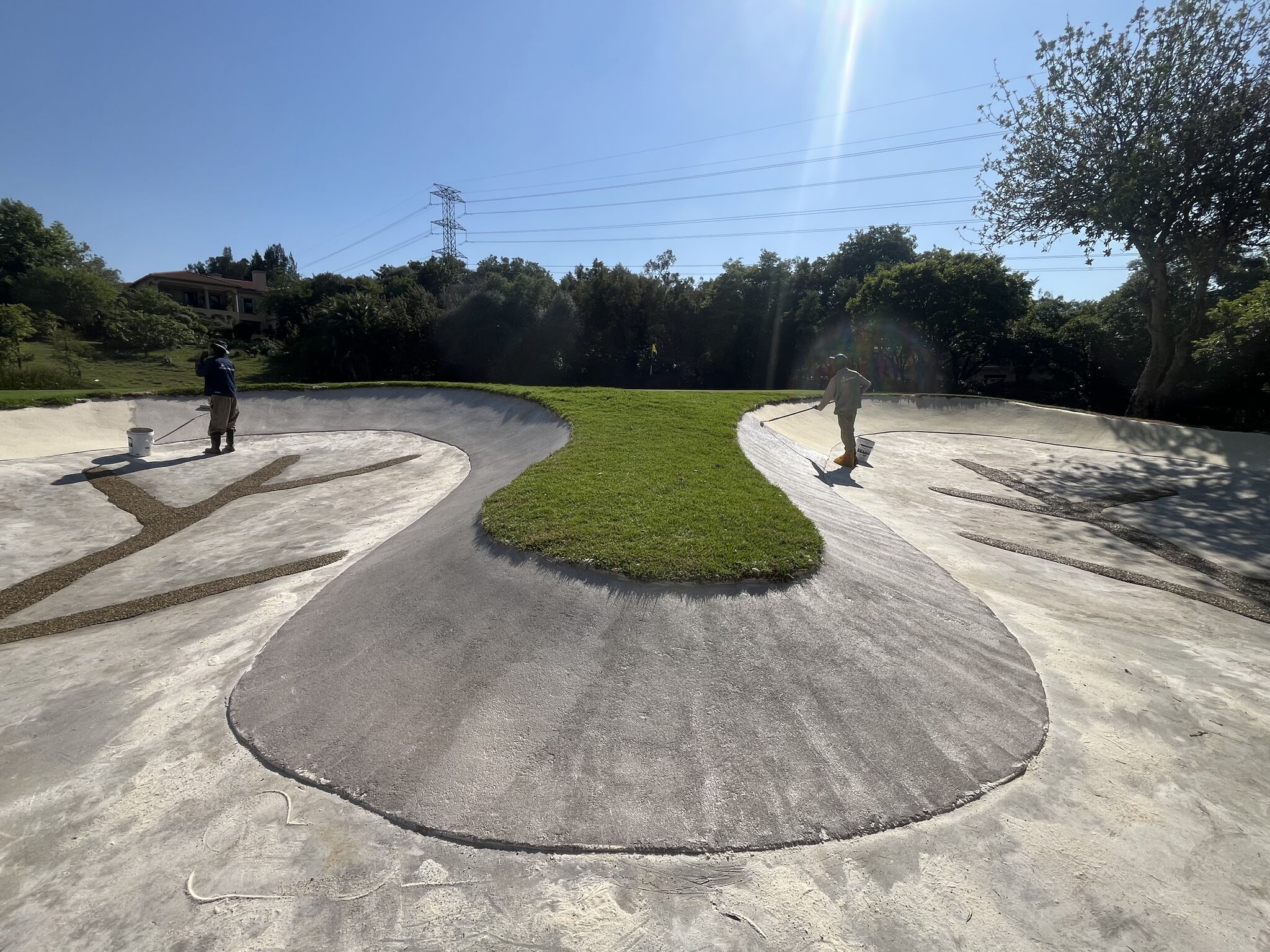 First phase of our bunker... - Dainfern Golf Estate | Facebook