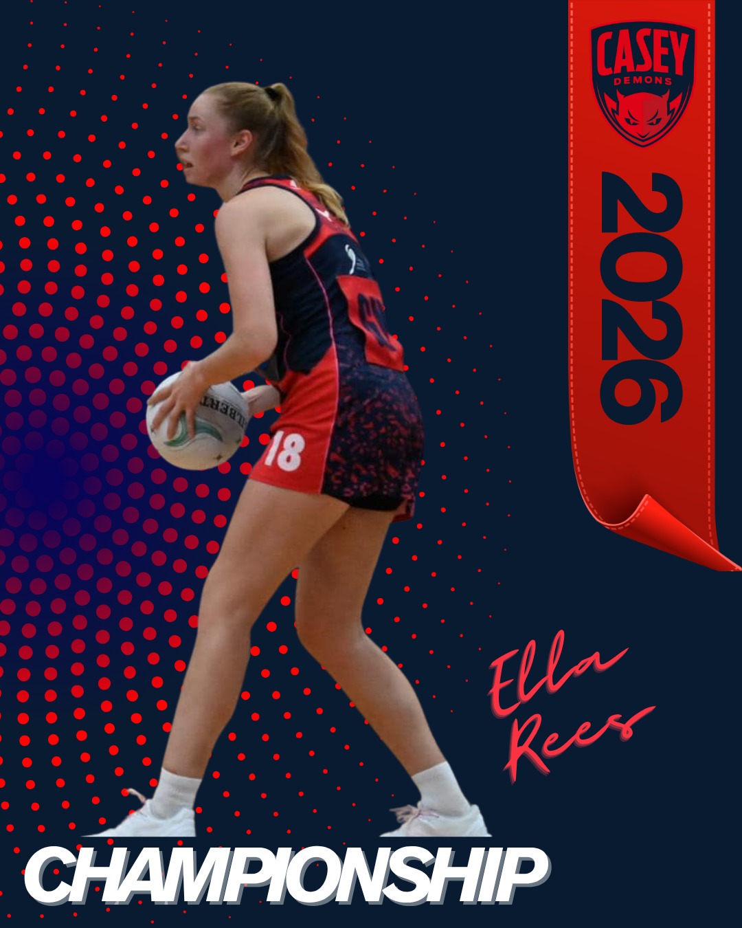 Casey - 🚨 PLAYER ANNOUNCEMENT 🚨 Locking down the defence in 2026 ...