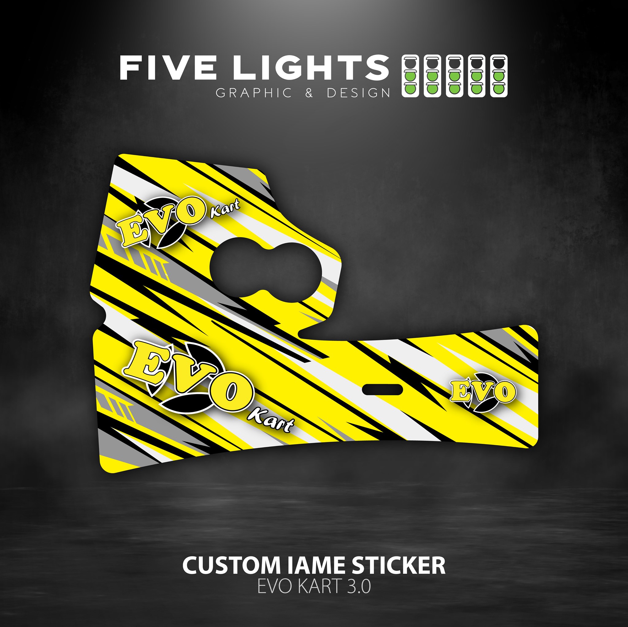 NEW PRODUCT!!! EVO Kart... - Five Lights Graphic & Design