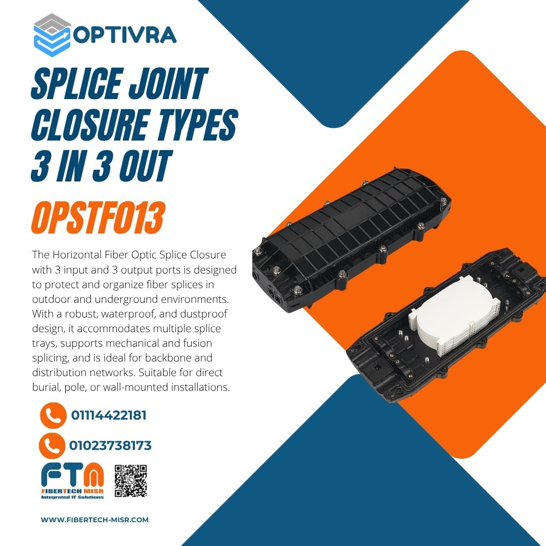 FiberTech - 📢 FiberTech Misr – Robust Protection for Every Splice 🛡️ ...
