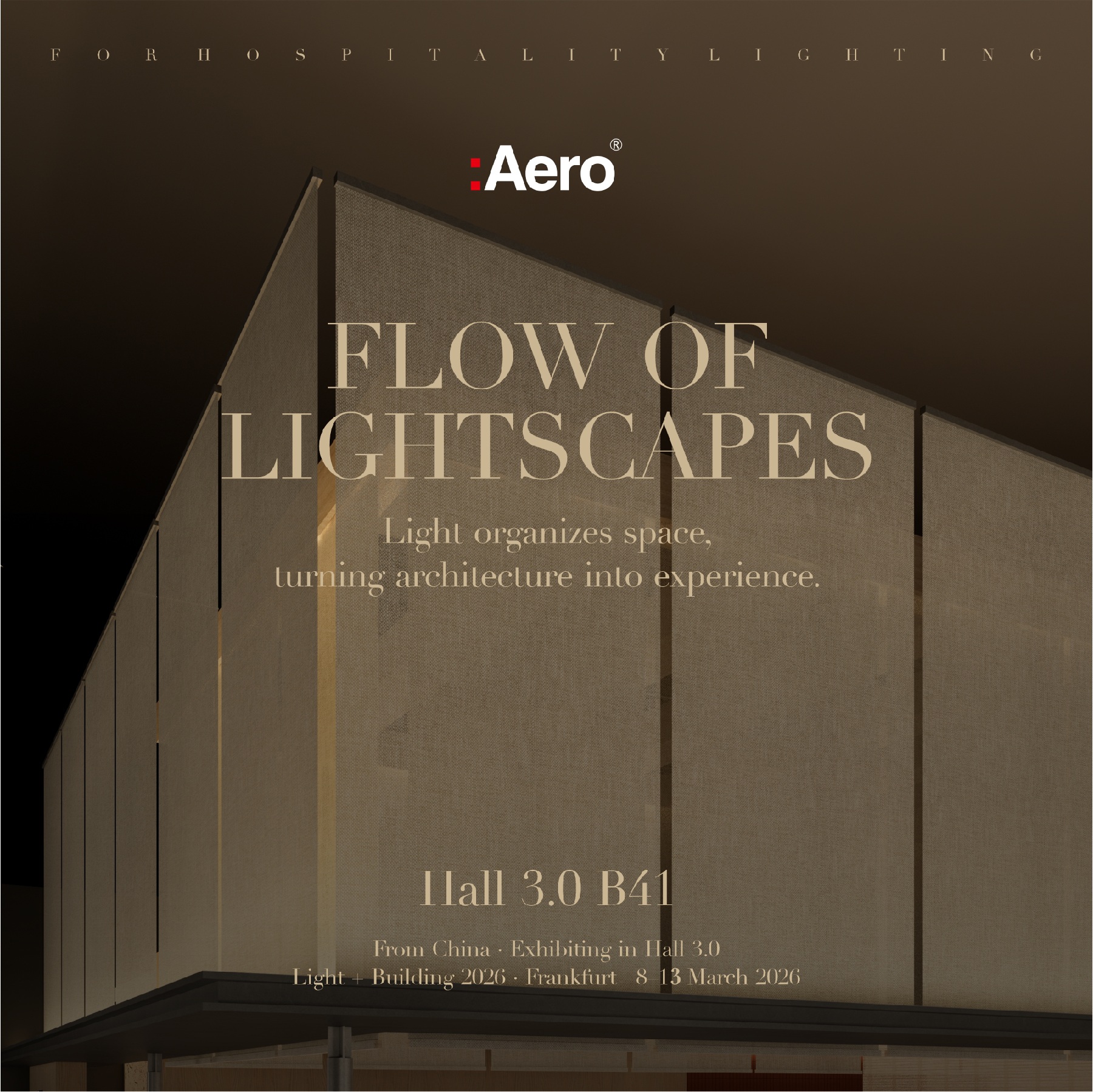 Aero - We are pleased to share that Aero Light will be exhibiting at ...